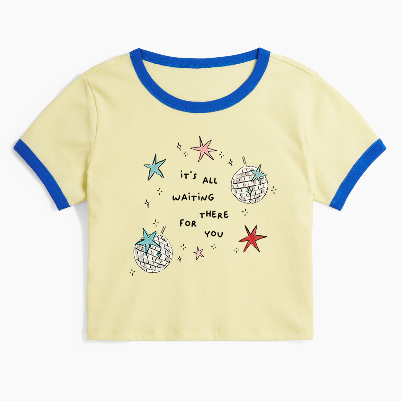 Waiting There For You Off Ringer Tee