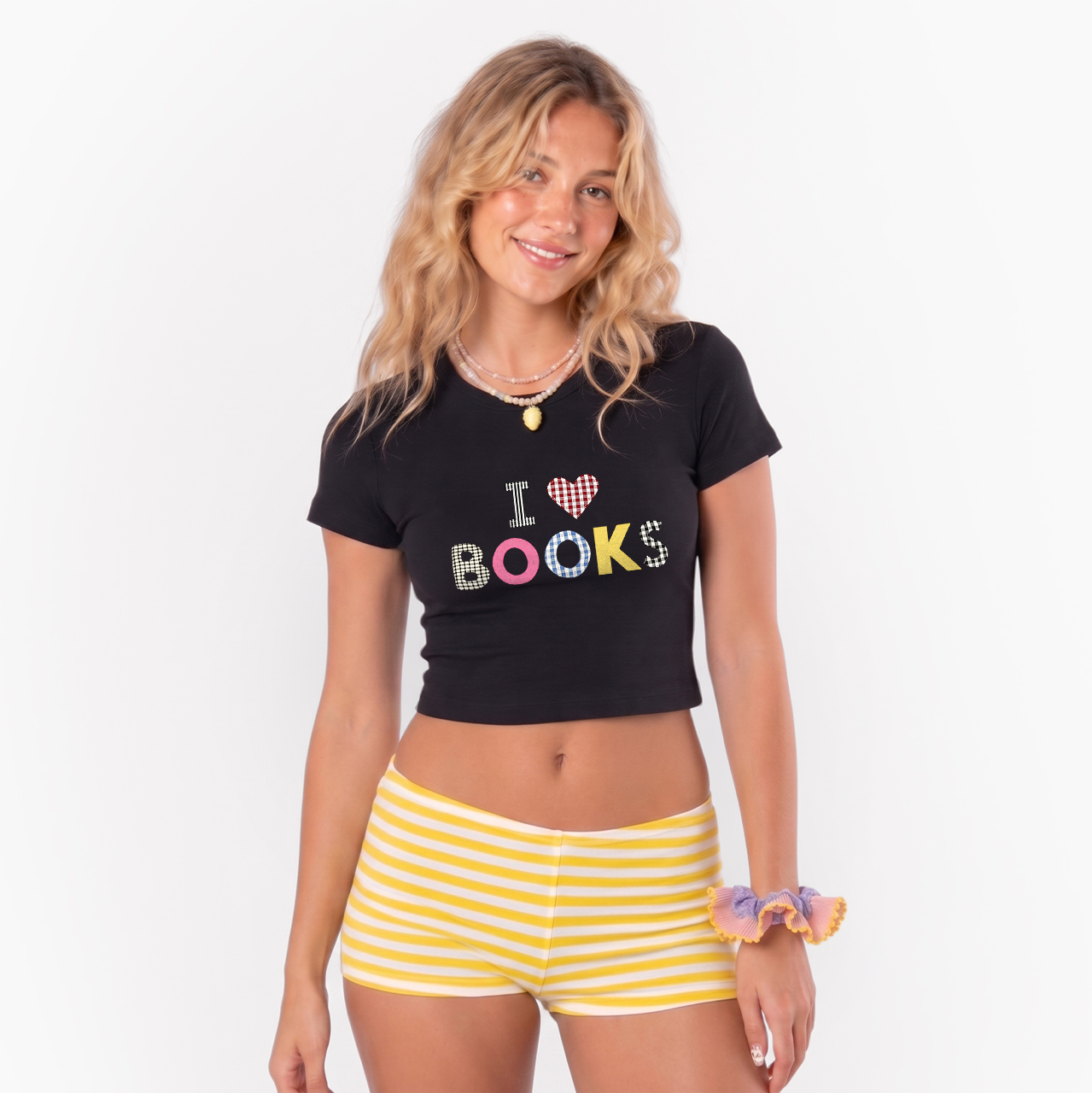 I Love Books Baby Tee