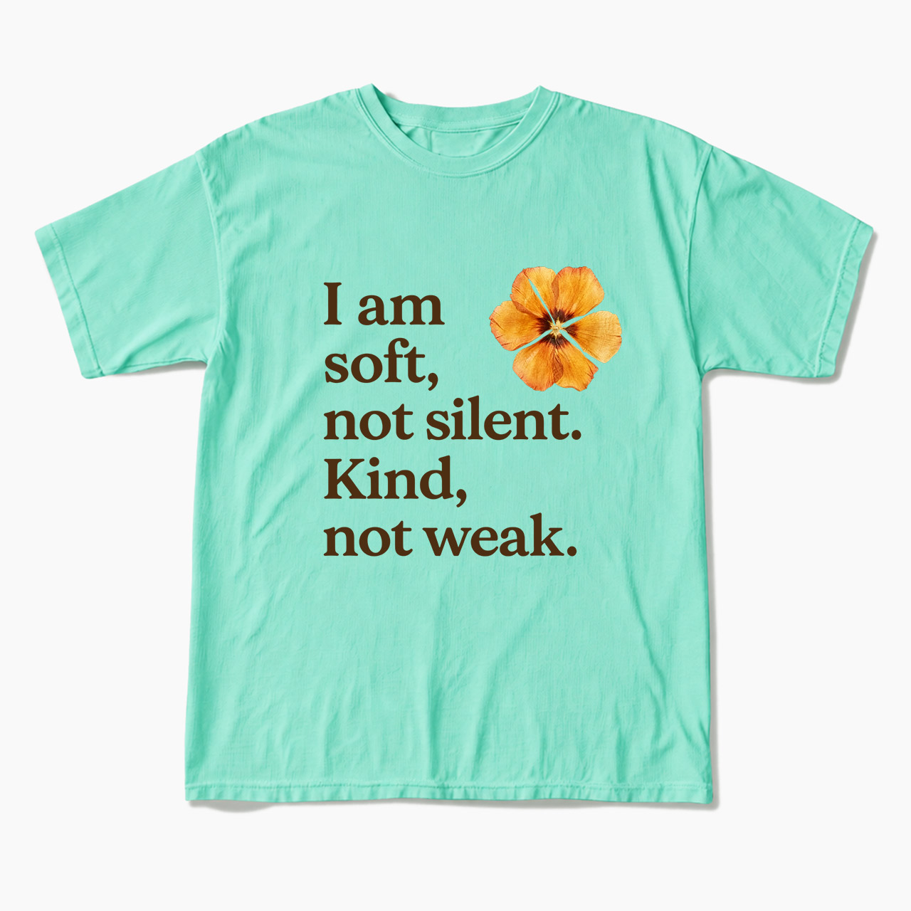 I am soft not silent Kind not weak T Shirts
