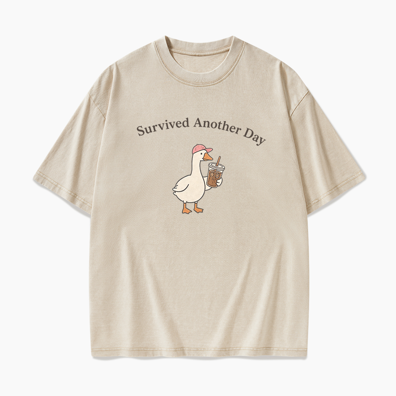 Survived Another Day Goose Washed Tees