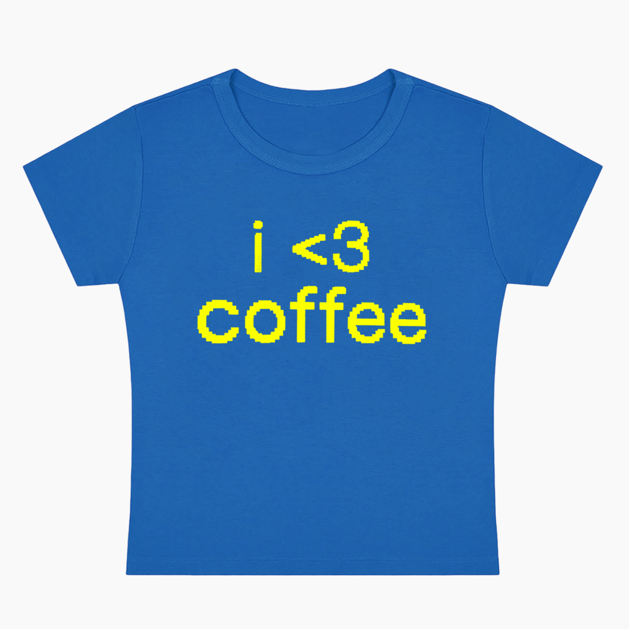 I Love Coffee Coffee Lover Baby Tee