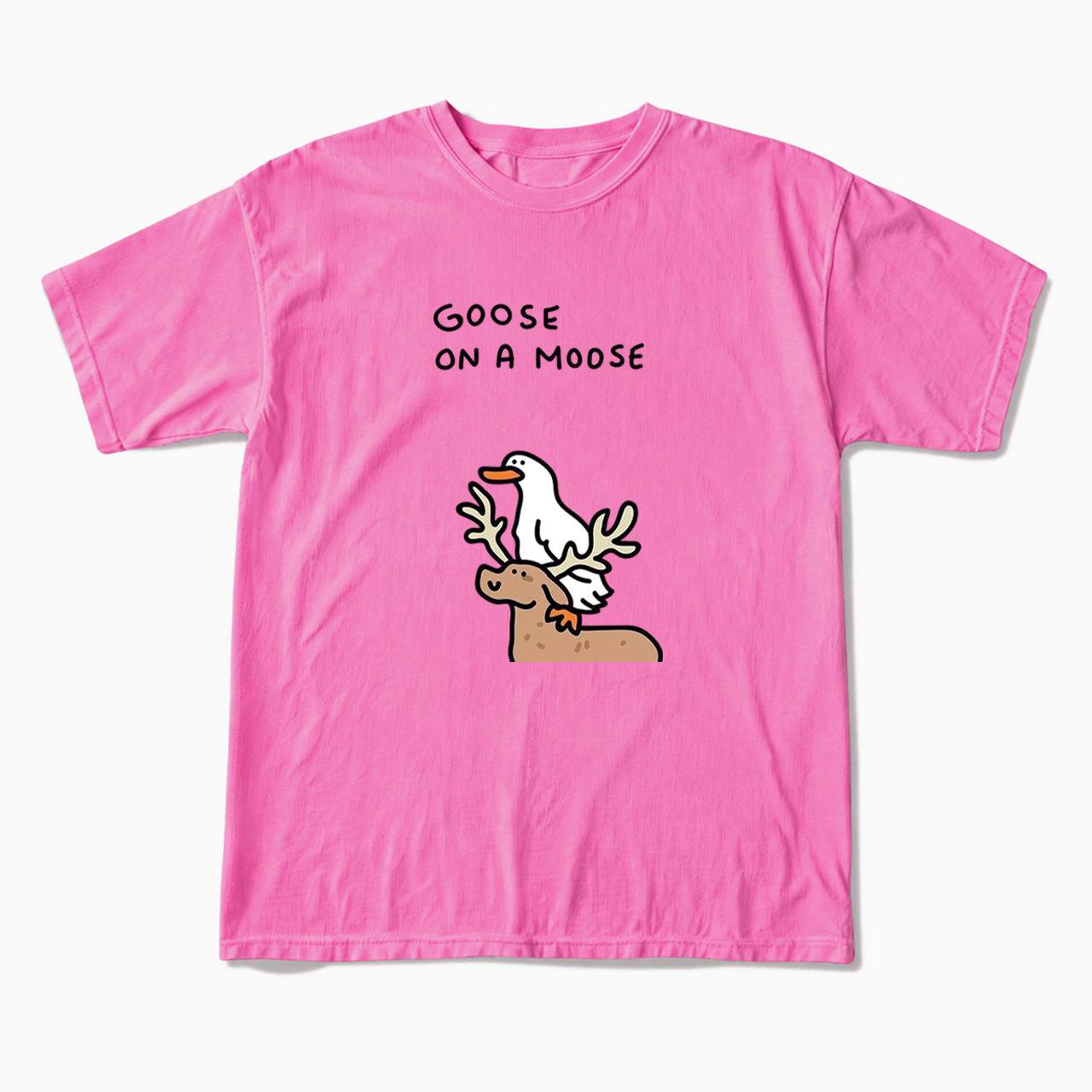 Goose On A Moose T Shirts