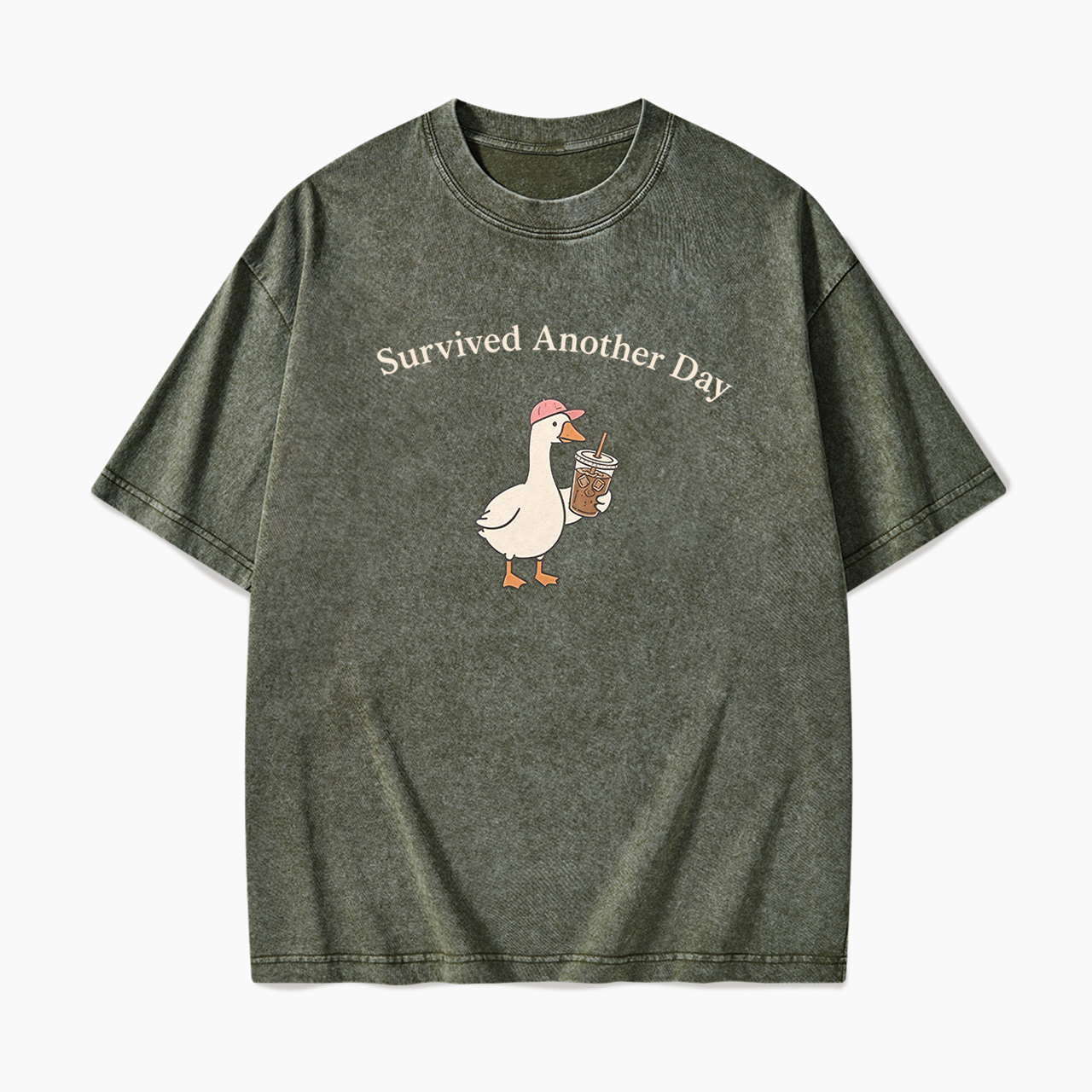 Survived Another Day Goose Washed Tees