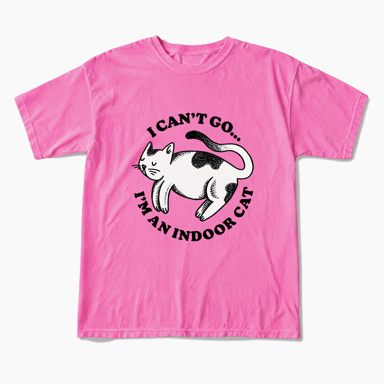 I Can't Go I'm An Indoor Cat T Shirts