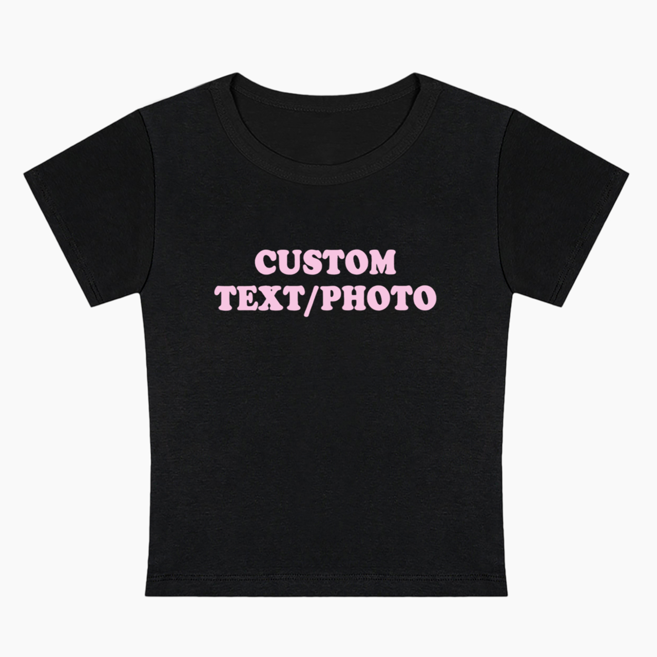 Custom Personalized Text Photo Baby Tee Jellypine