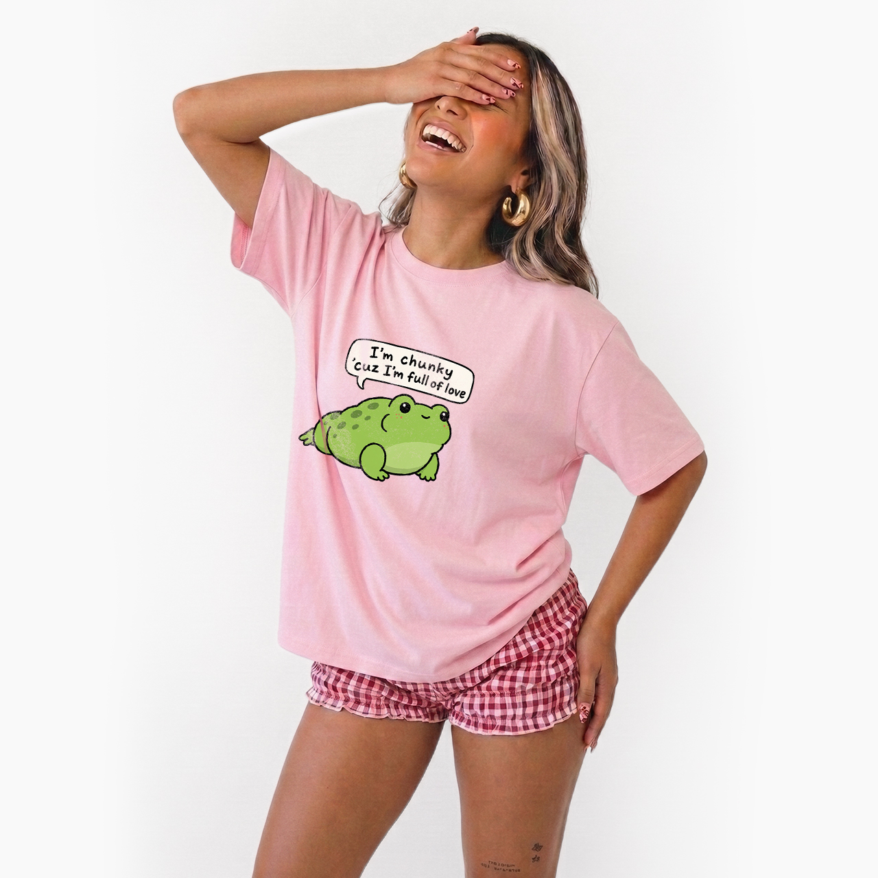 I'm Chunky Cuz I'm Full Of Love T Shirts