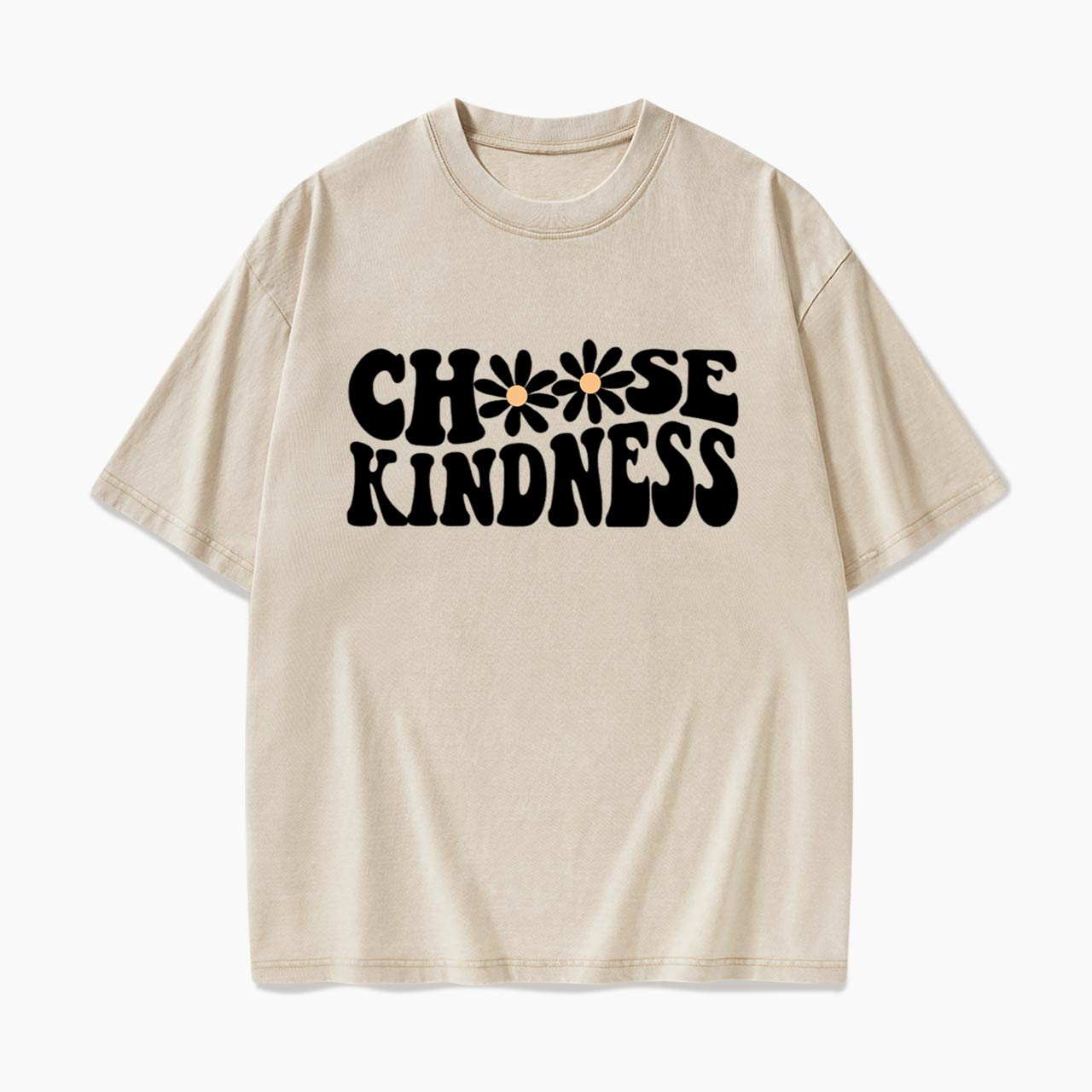 Choose Kindness Daisy Washed Tees