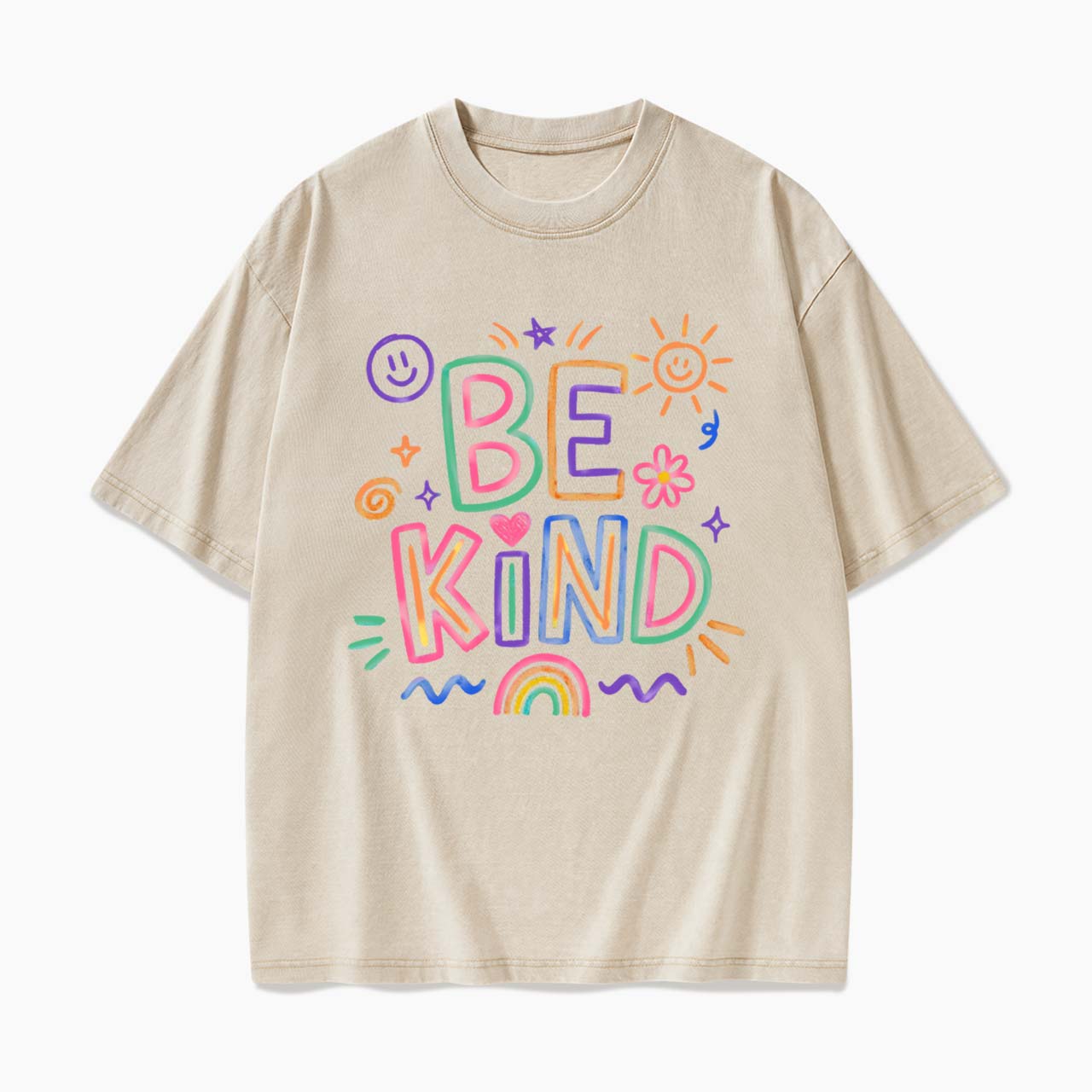Be Kind Colors Washed Tees