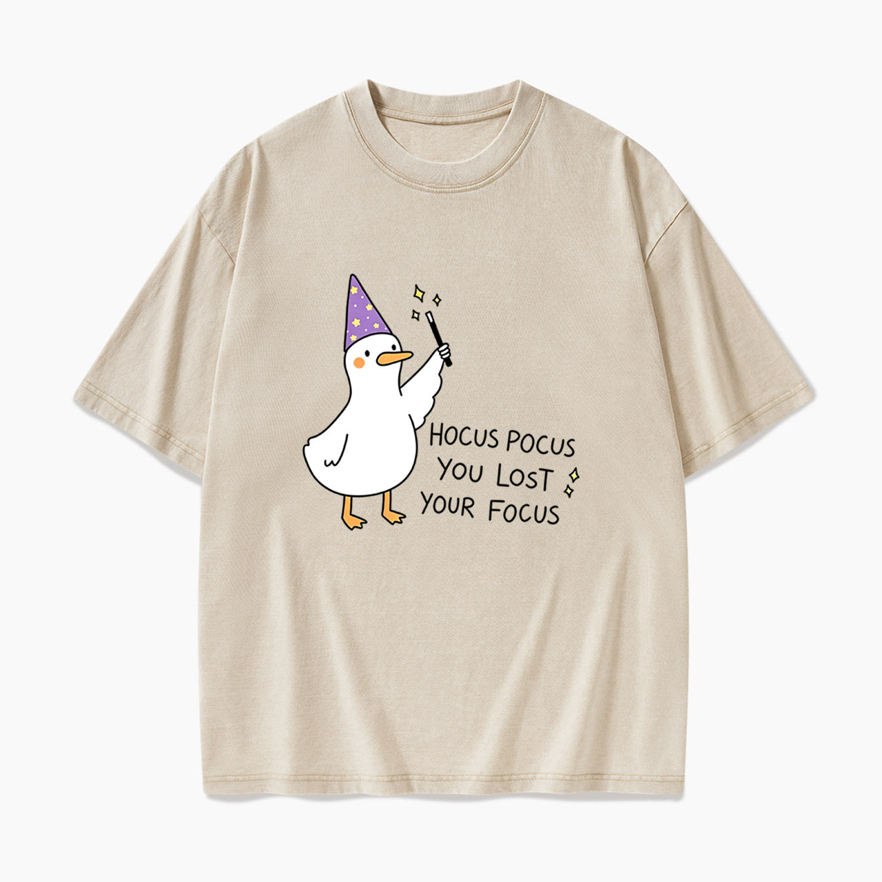 Hocus Pocus You Lost Your Focus Halloween Washed Tees