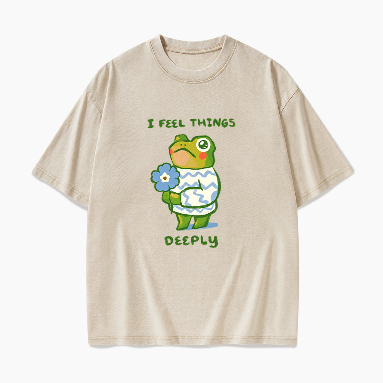 I Feel Things Deeply Washed Tees