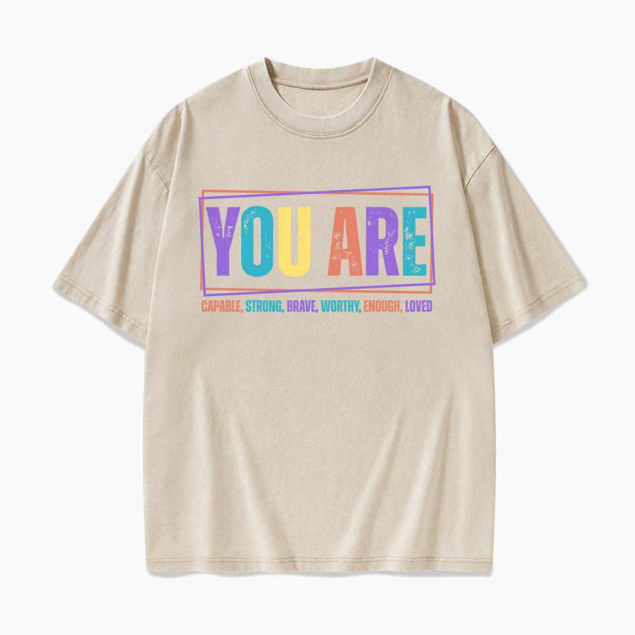 You Are Inspirational Washed Tees
