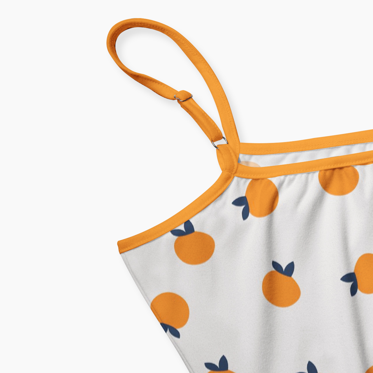 Orange Spaghetti Strap Top