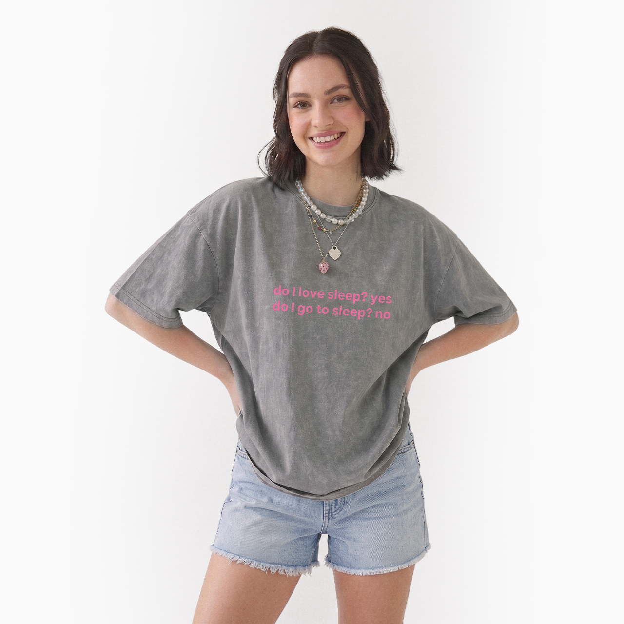 Do I Love Sleep Washed Tees