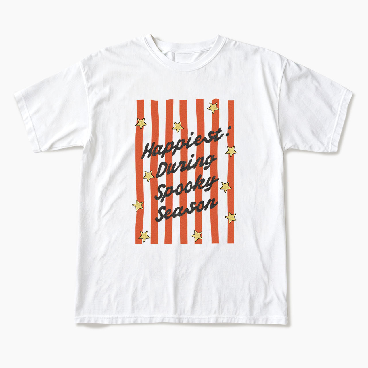 Happiest During Spooky Season T Shirts