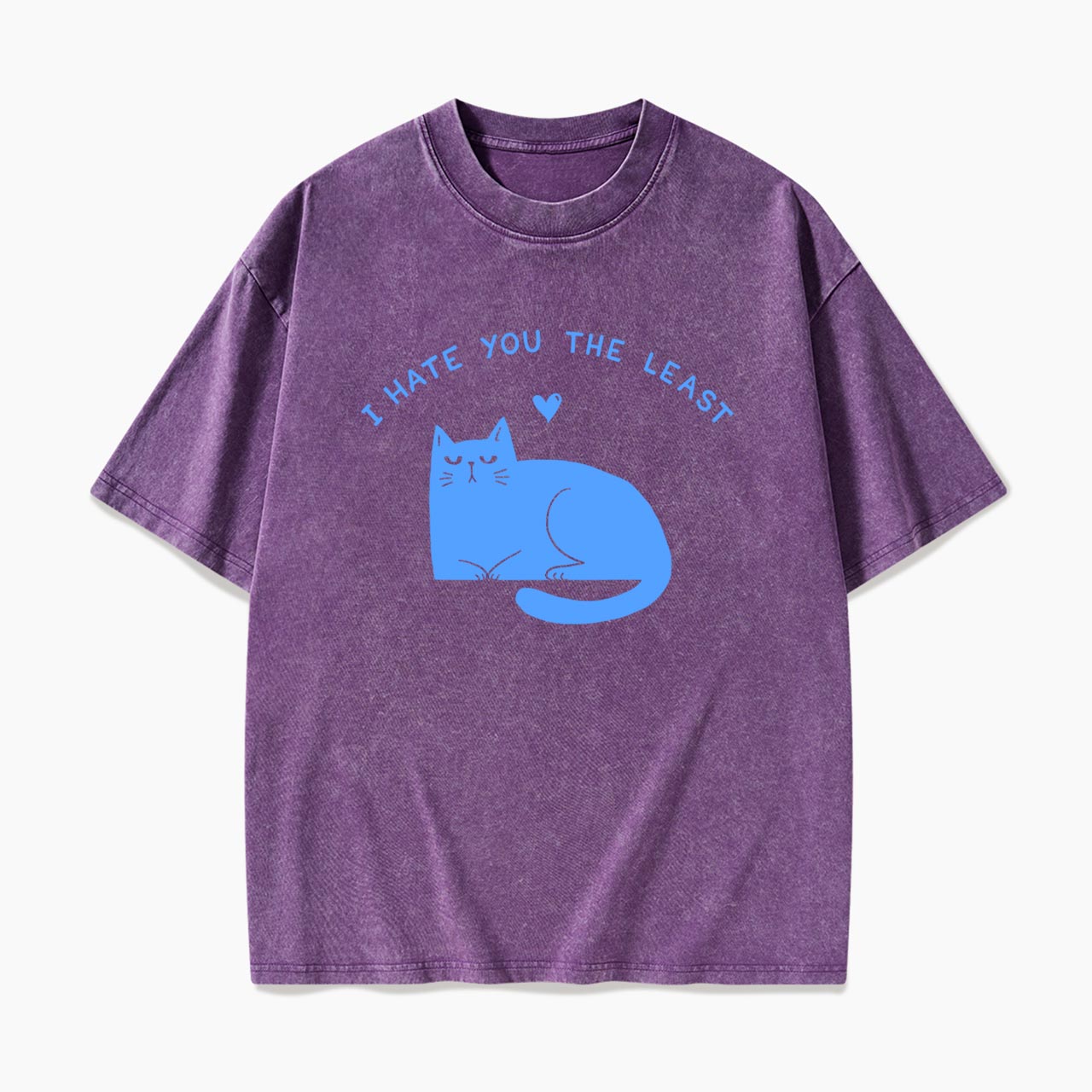 I Hate You The Least Washed Tees