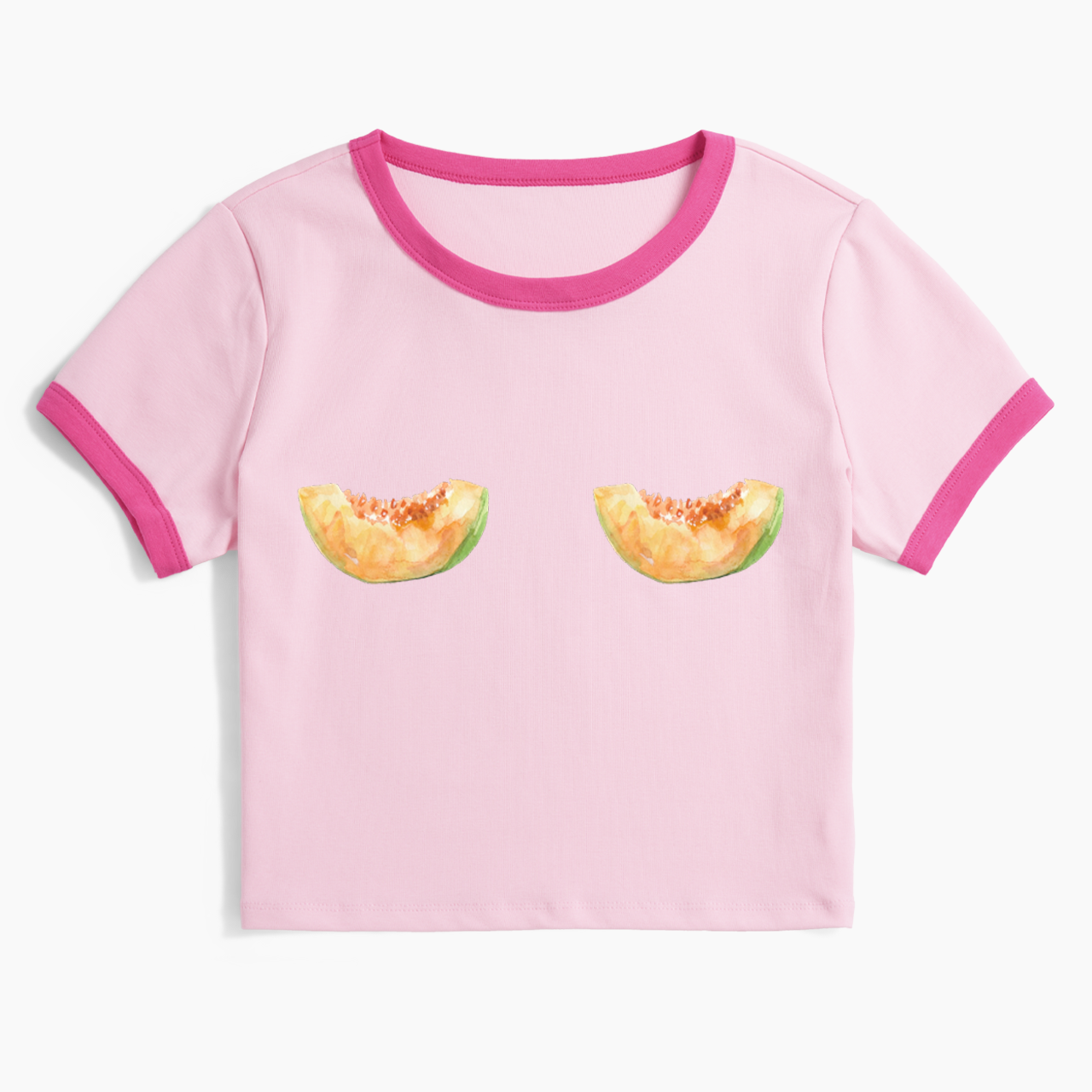 Sweet Melon Mood Ringer Tee