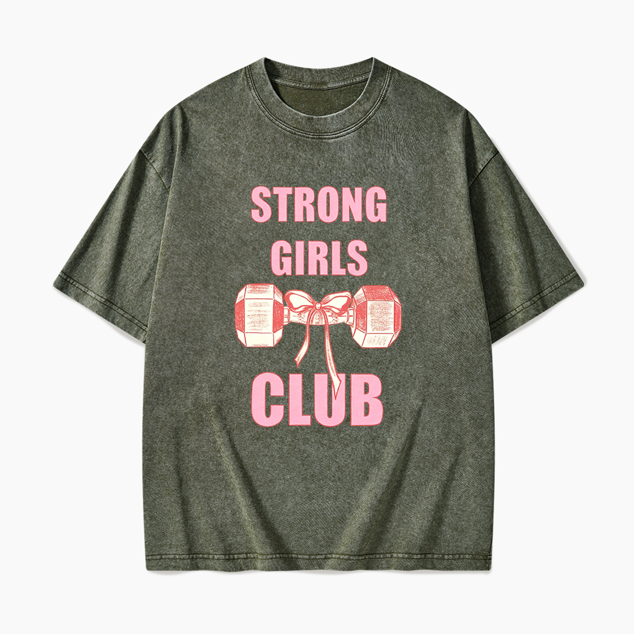 Strong Girls Club Washed Tees