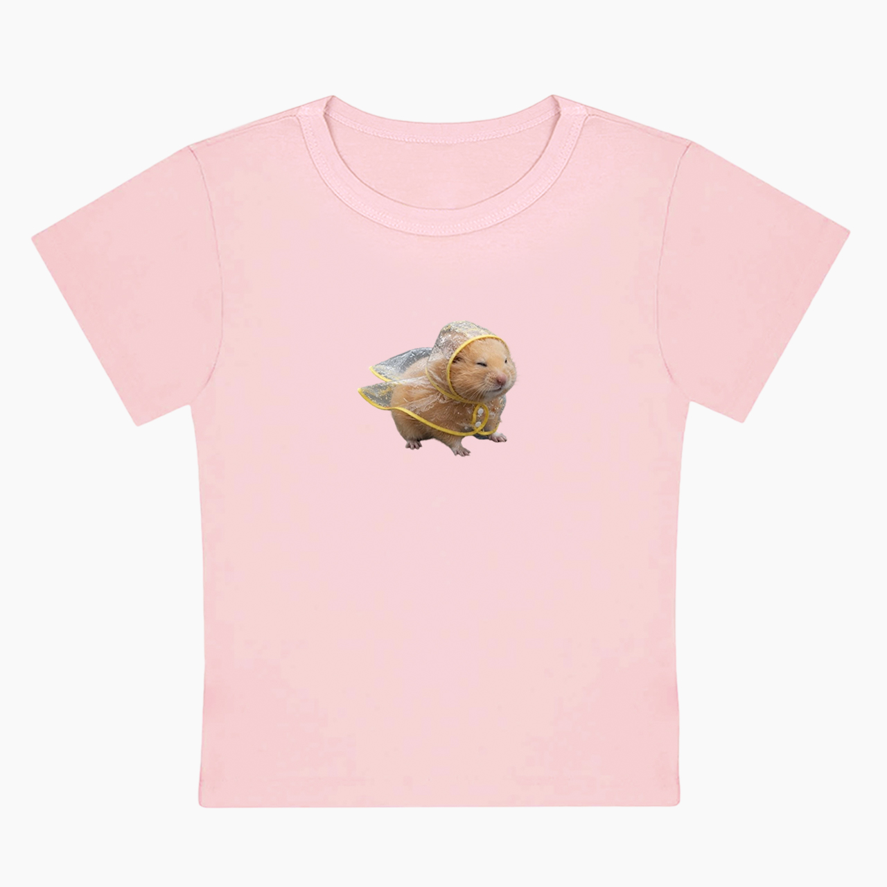 Hamster in Raincoat Baby Tee
