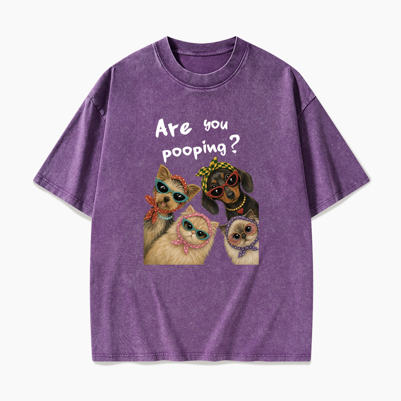 Are You Pooping Washed Tees