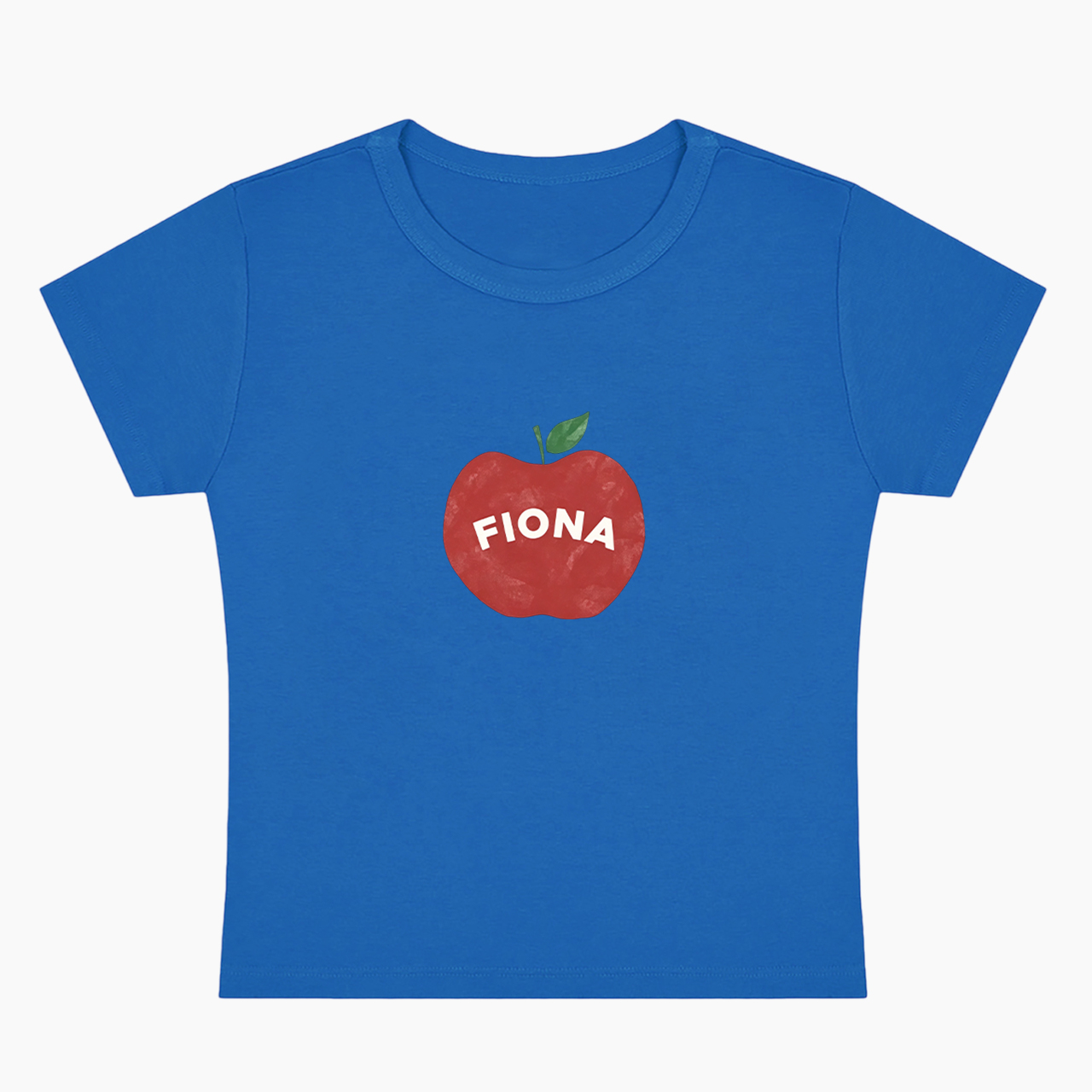 Personalized Apple Baby Tee