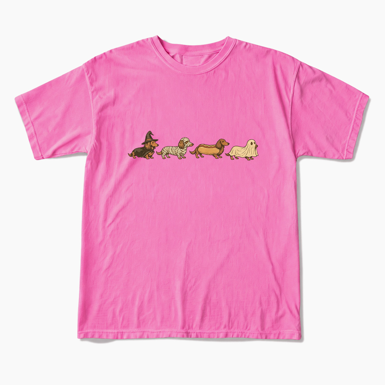 Spooky Dachshund Halloween T Shirts
