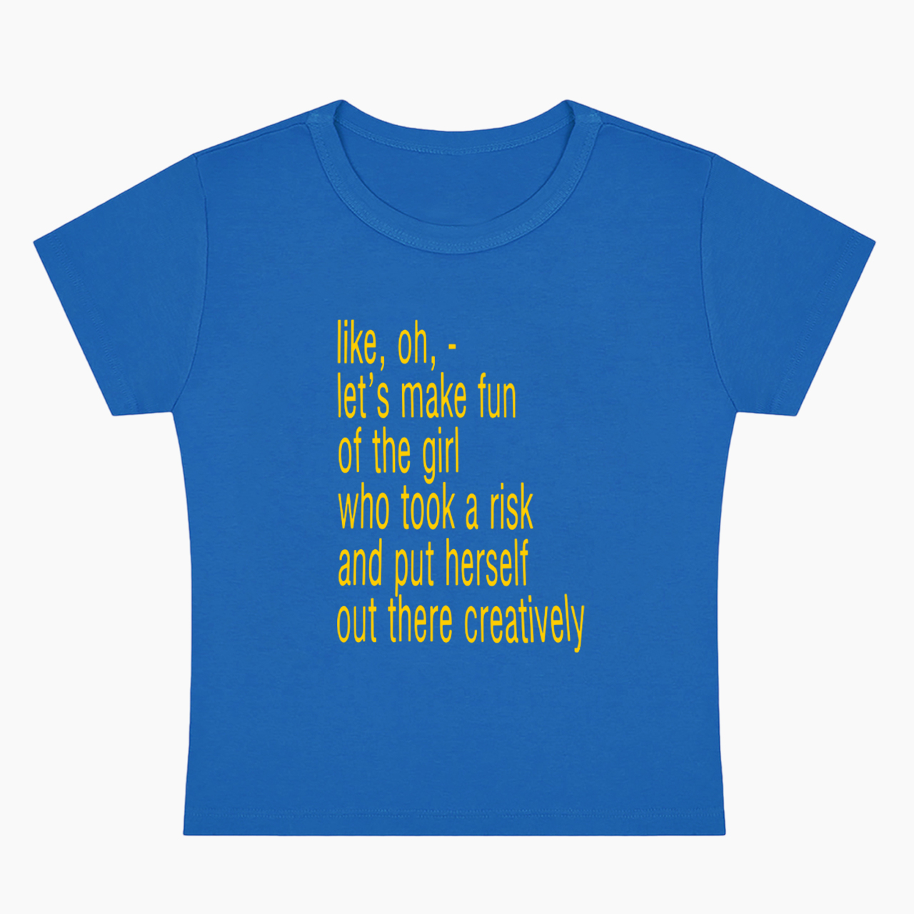 Girls Being Creative Baby Tee