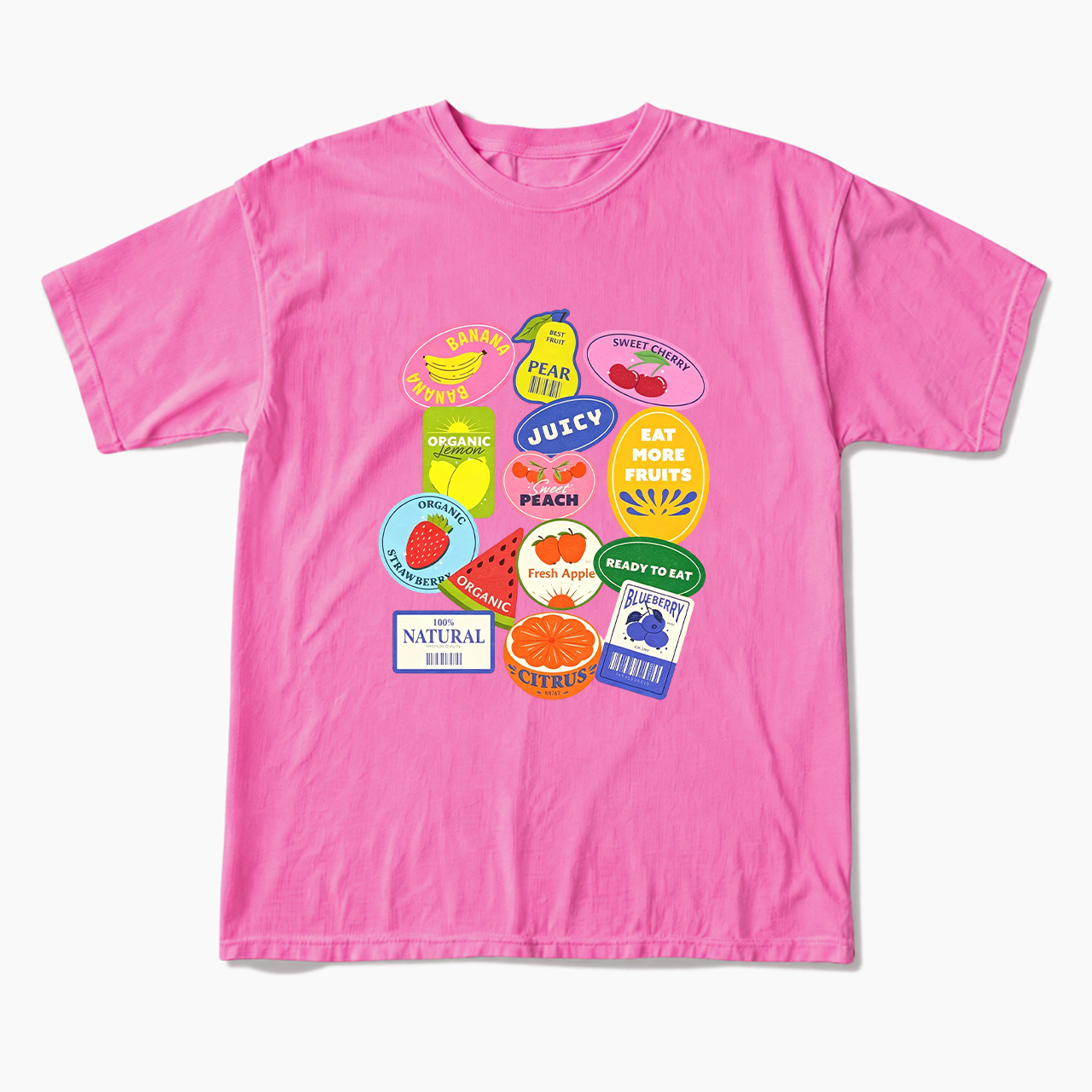 Fruit Stickers T Shirts