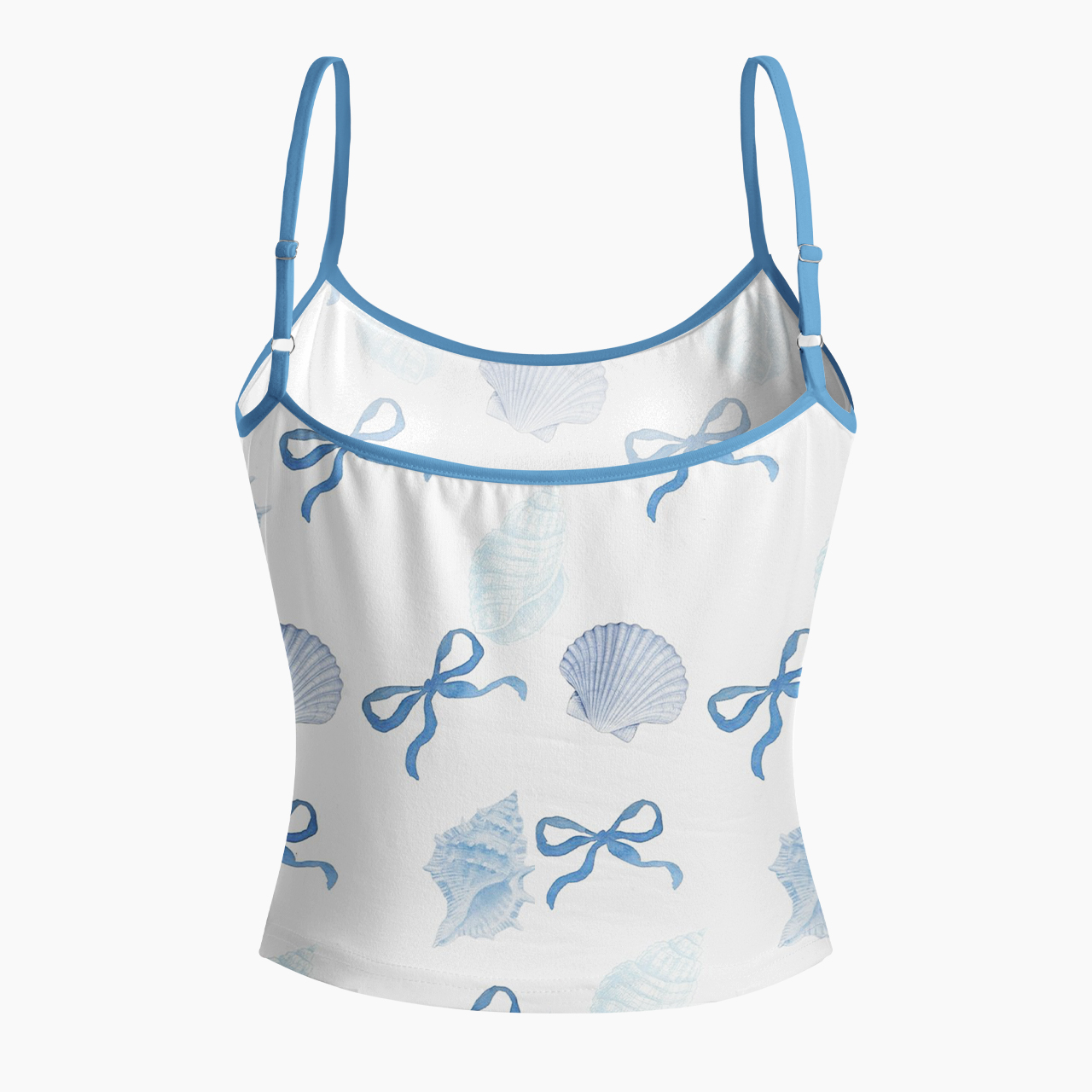 Shells Bows Spaghetti Strap Top