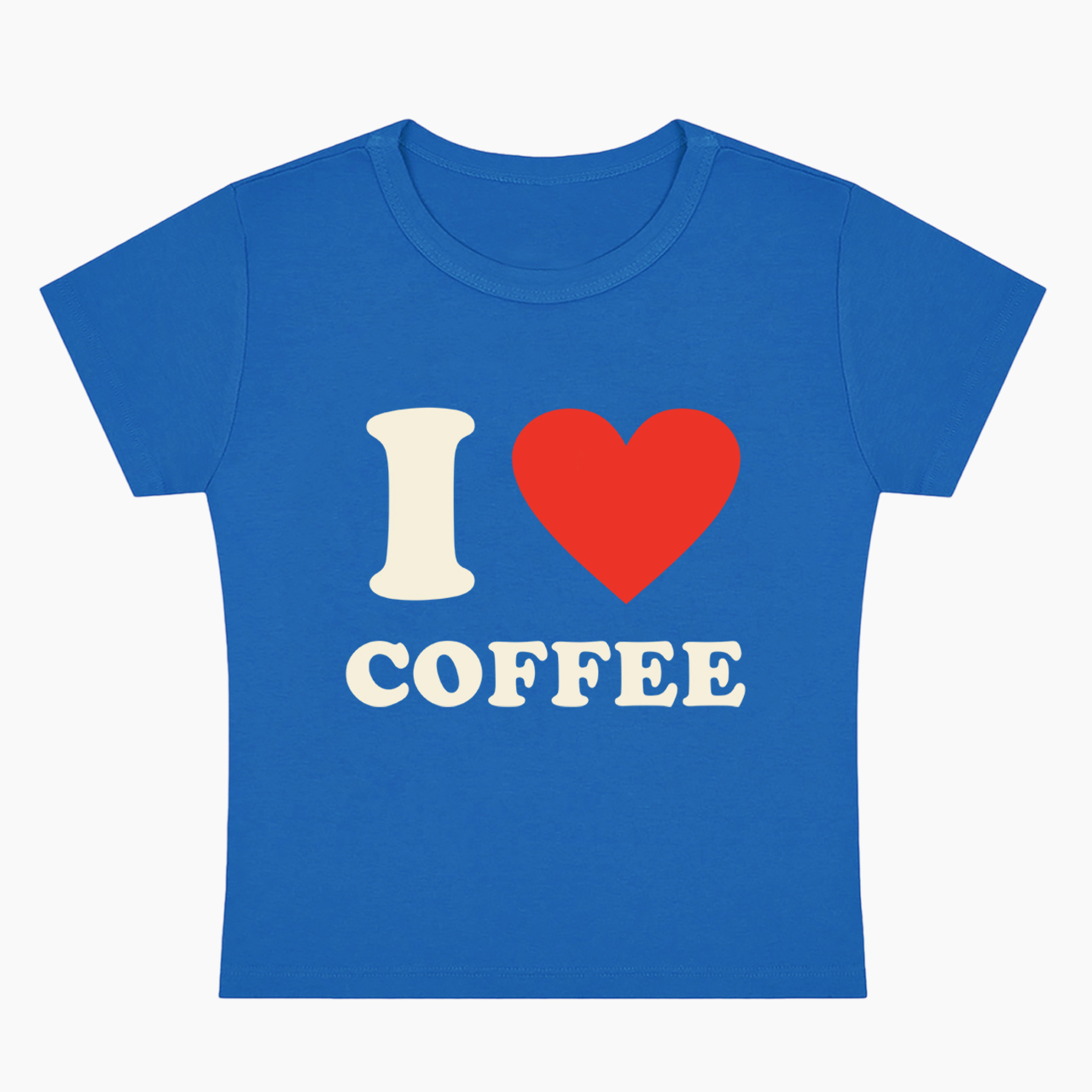 I Love COFFEE Baby Tee