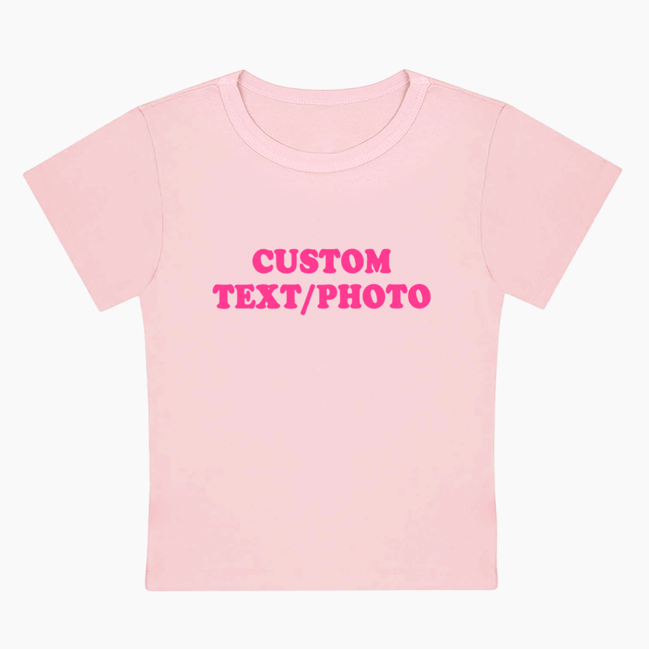 Custom Personalized Text Photo Baby Tee Jellypine