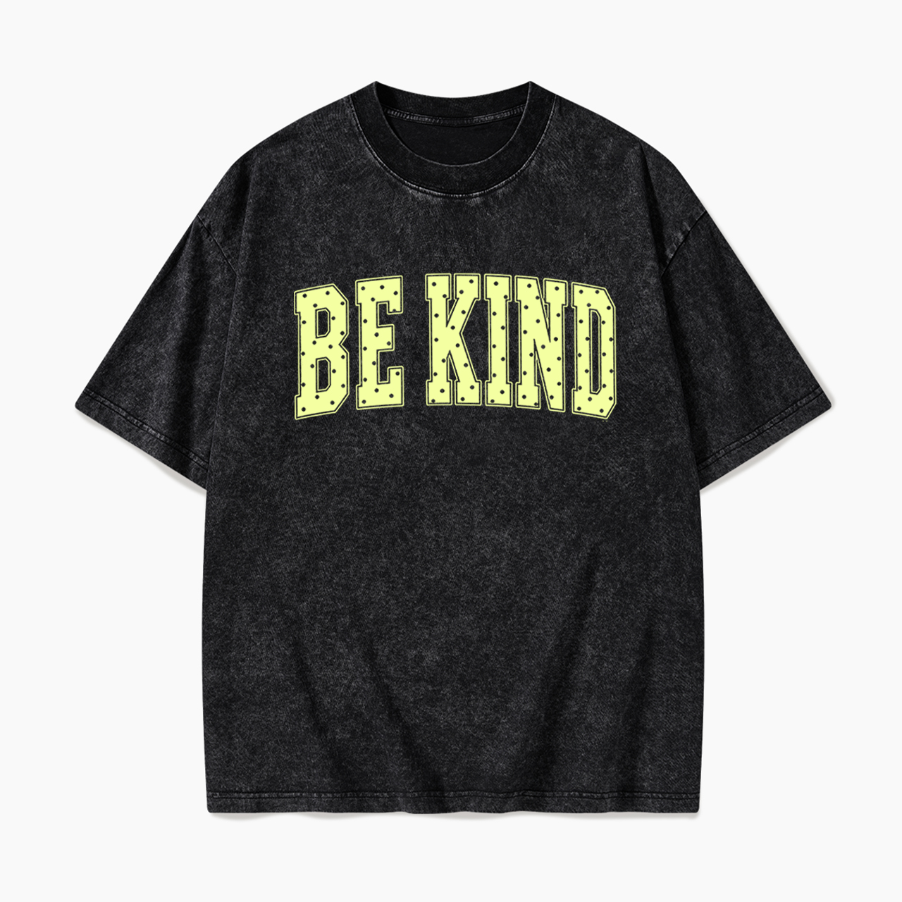 Be Kind Polka Dot Washed Tees