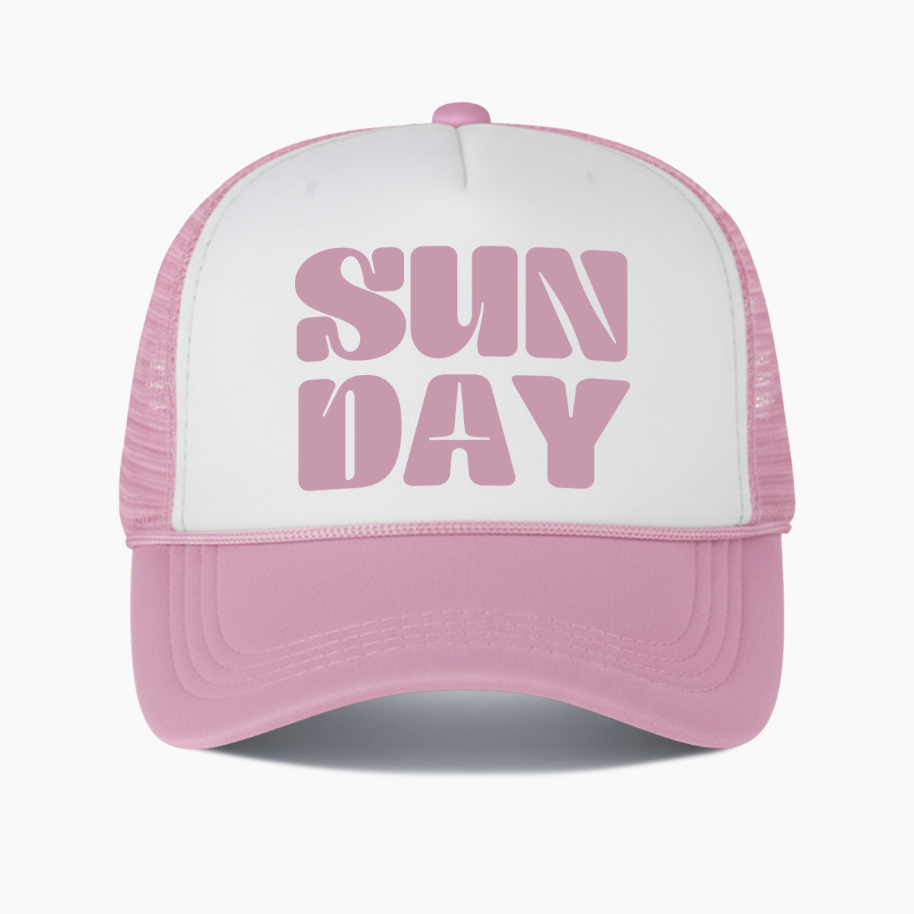 Sunday Colorblock Trucker Hat