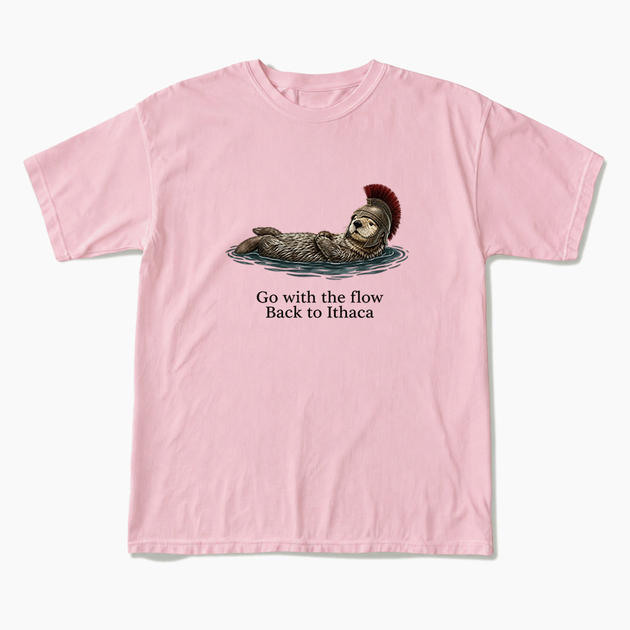 Go With The Flow Back to Ithaca T Shirts