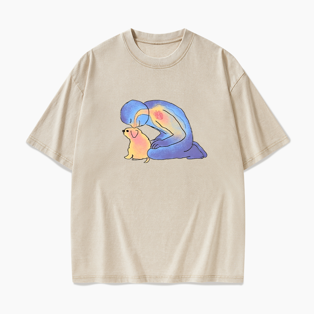Puppy Cuddle Washed Tees