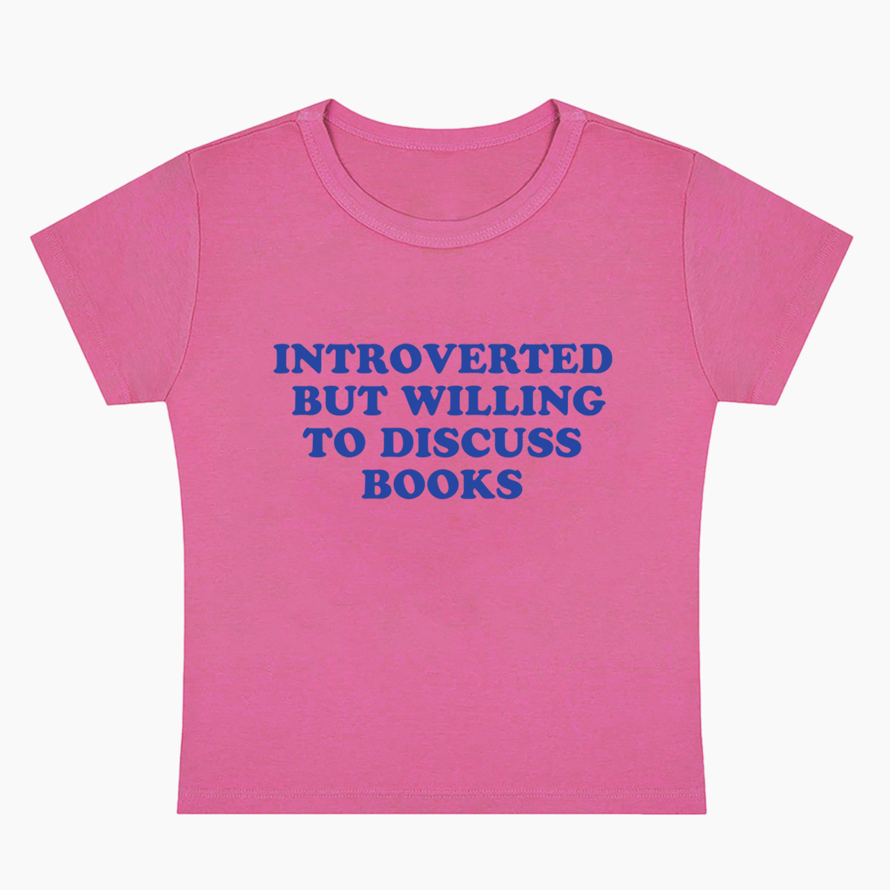 Introverted But Willing To Discuss Books Baby Tee