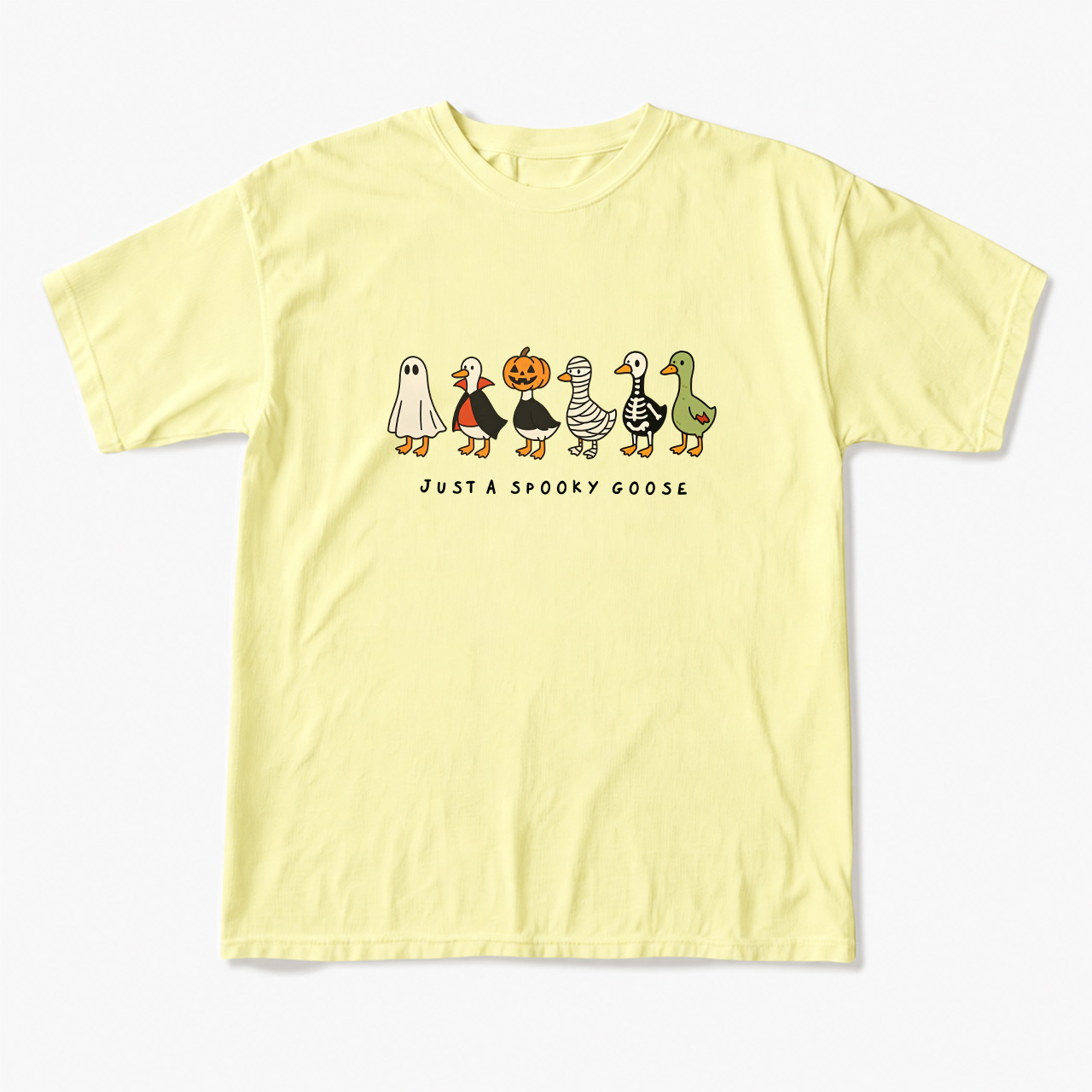 Just a Spooky Goose Halloween T Shirts