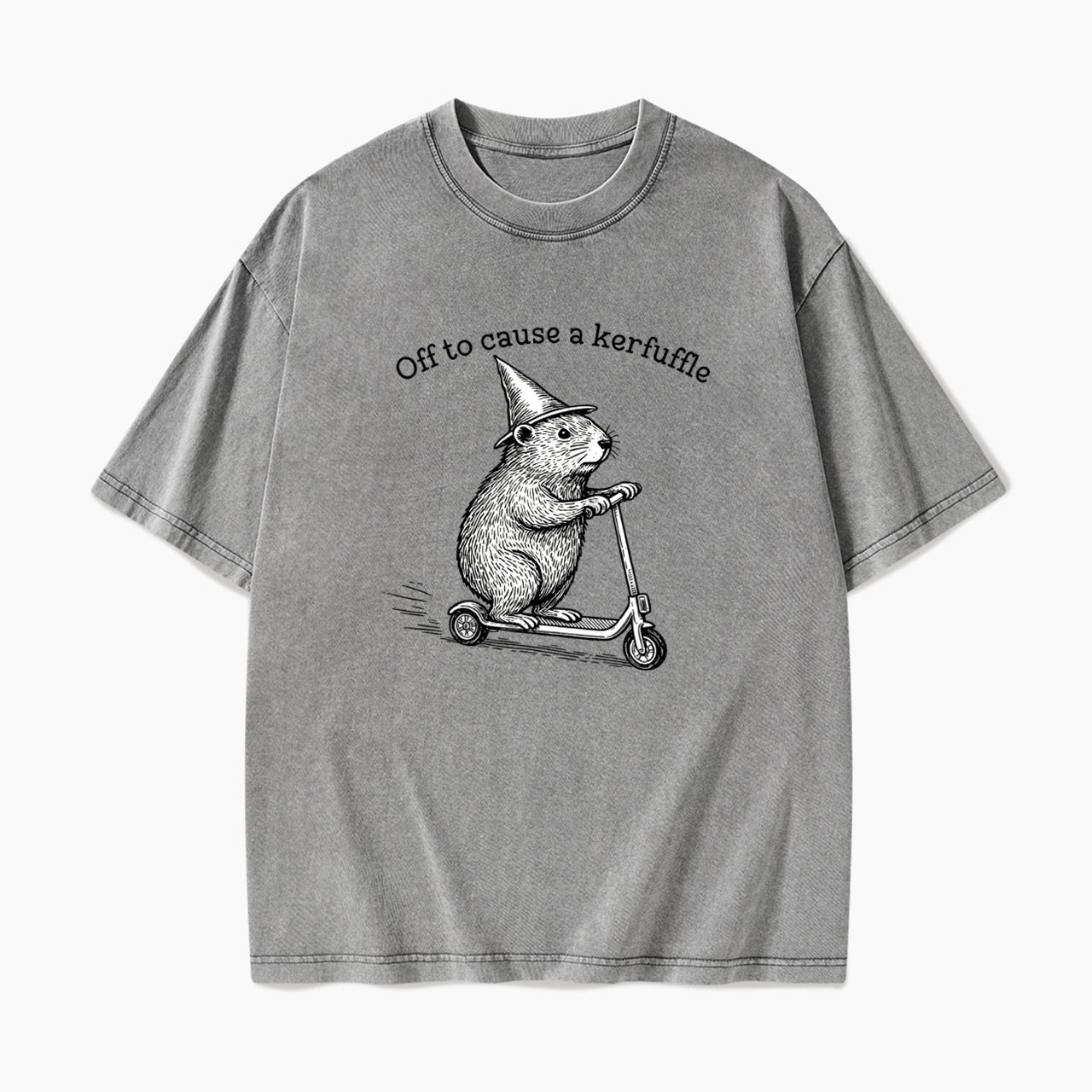 Off To Cause A Kerfuffle Washed Tees