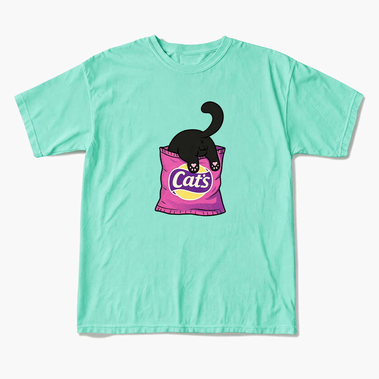 Cat's Chips T Shirts