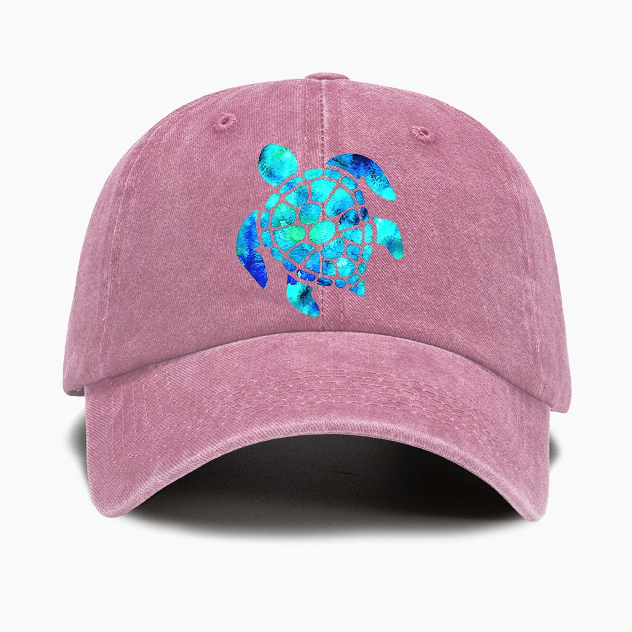 Sea Turtle Washed Baseball Cap