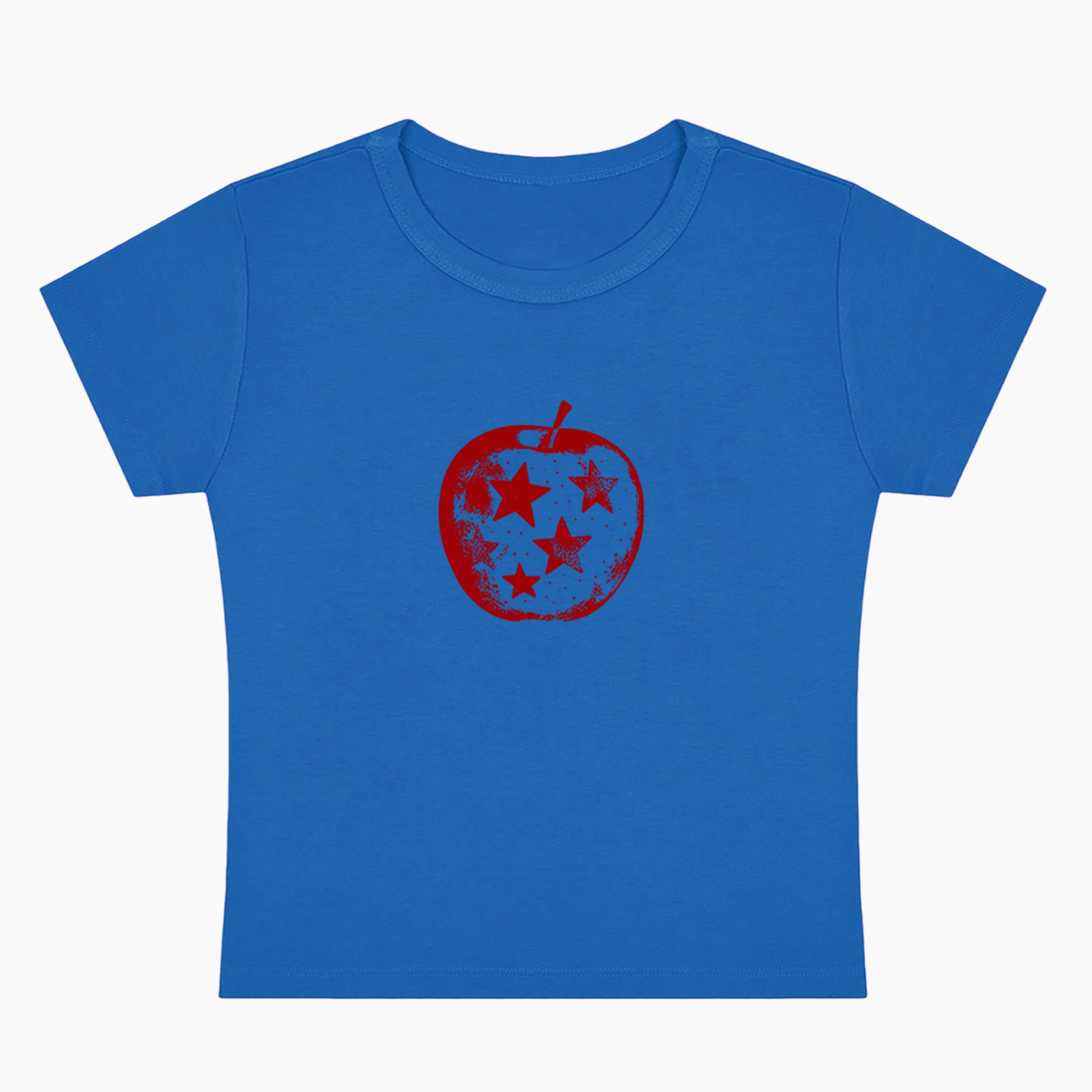 Apple With Stars Baby Tee
