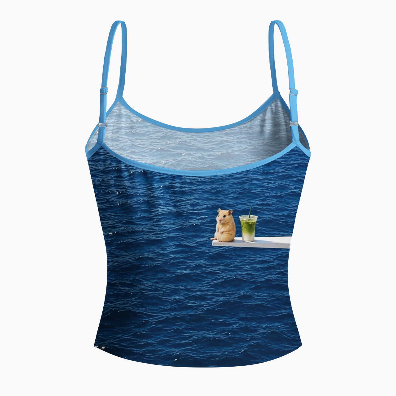 Hammy by the Sea Spaghetti Strap Top
