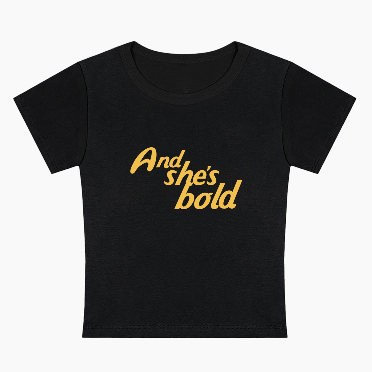 And She's Bold Baby Tee