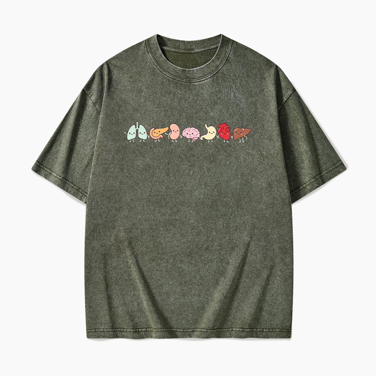 Organ Friends Washed Tees