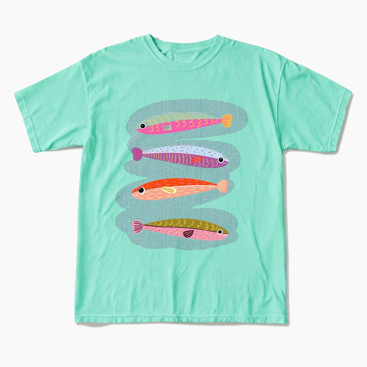 Colorful Fish T Shirts