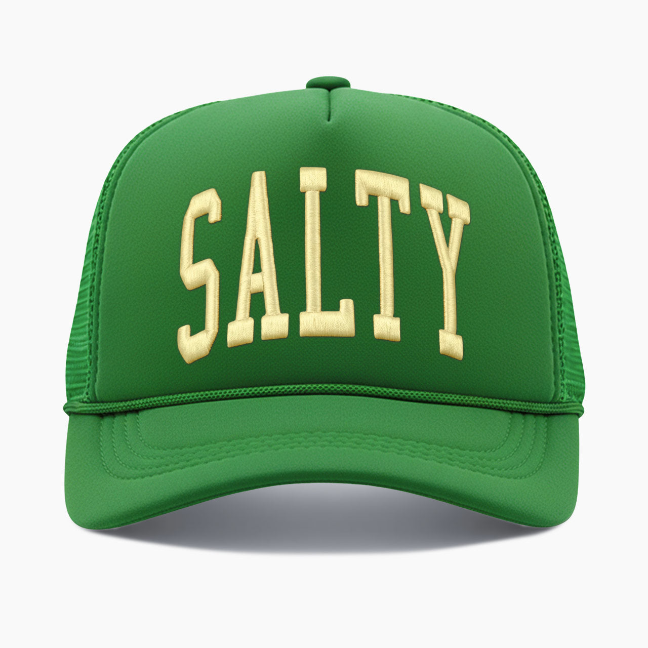 Embroidered Salty Trucker Hat