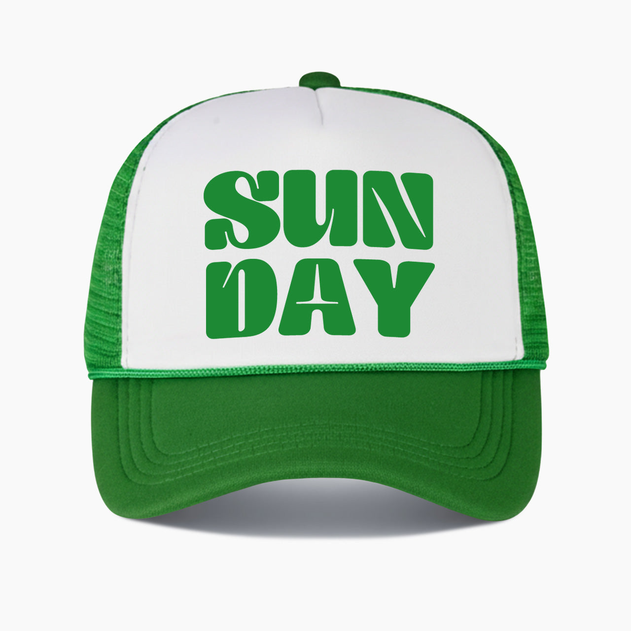 Sunday Colorblock Trucker Hat