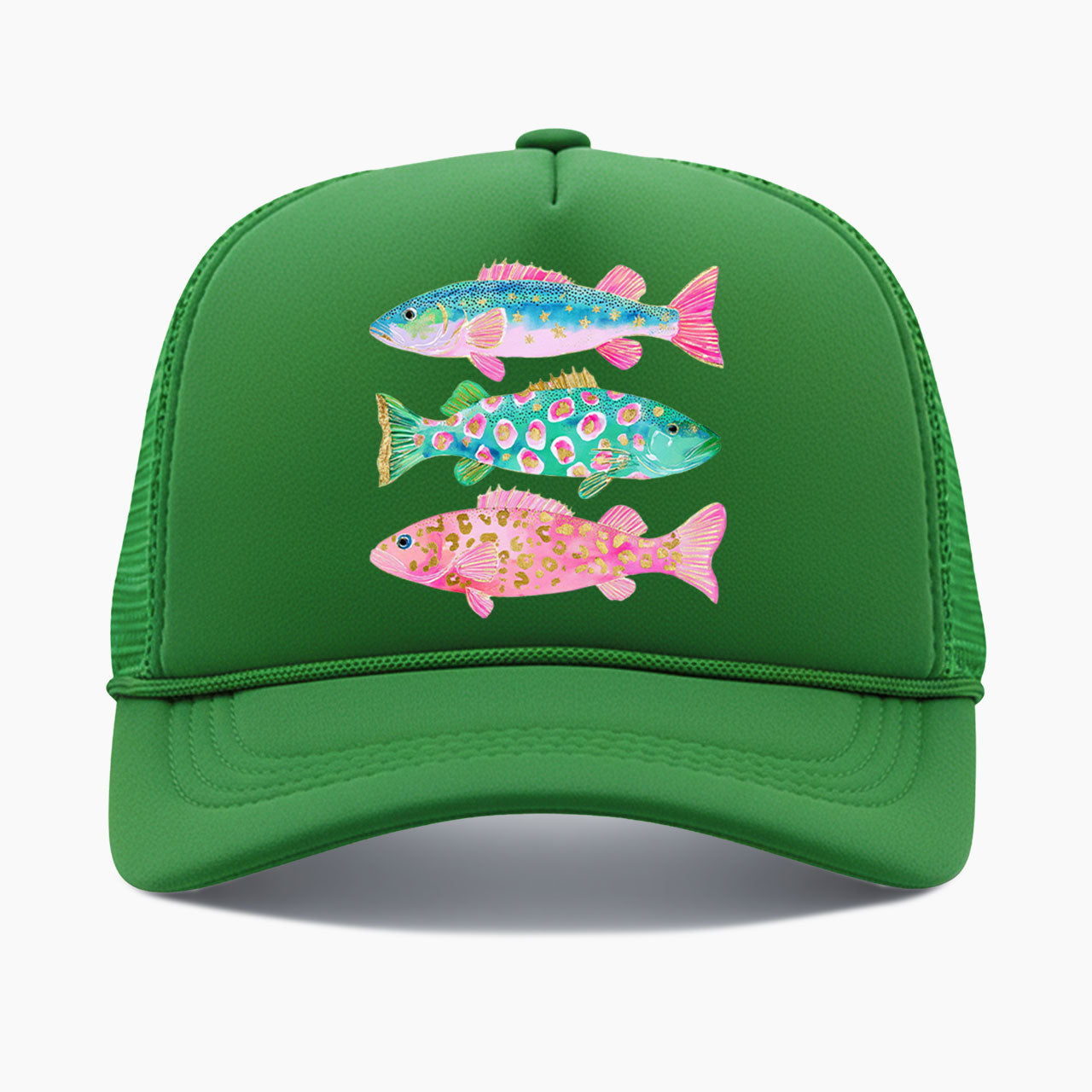 Colorful Fish Trucker Hat
