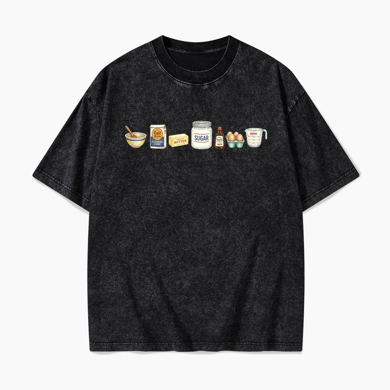Freshly Baked Artisan Bread Washed Tees