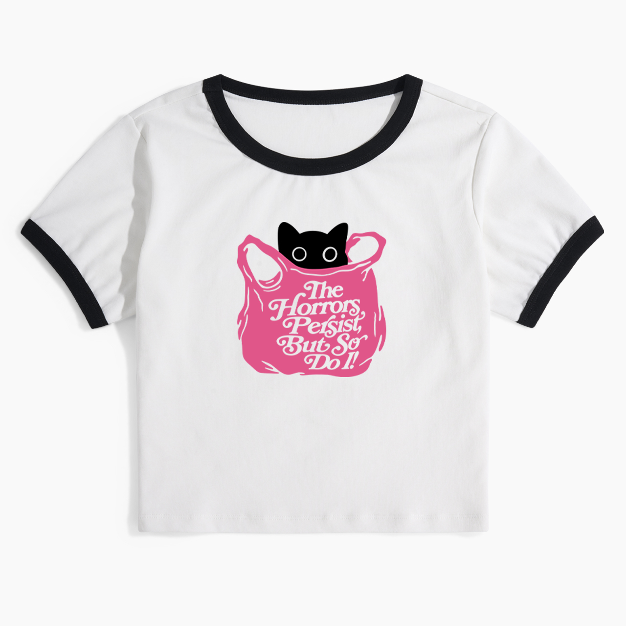 The Horrors Persist But So Do I Ringer Tee