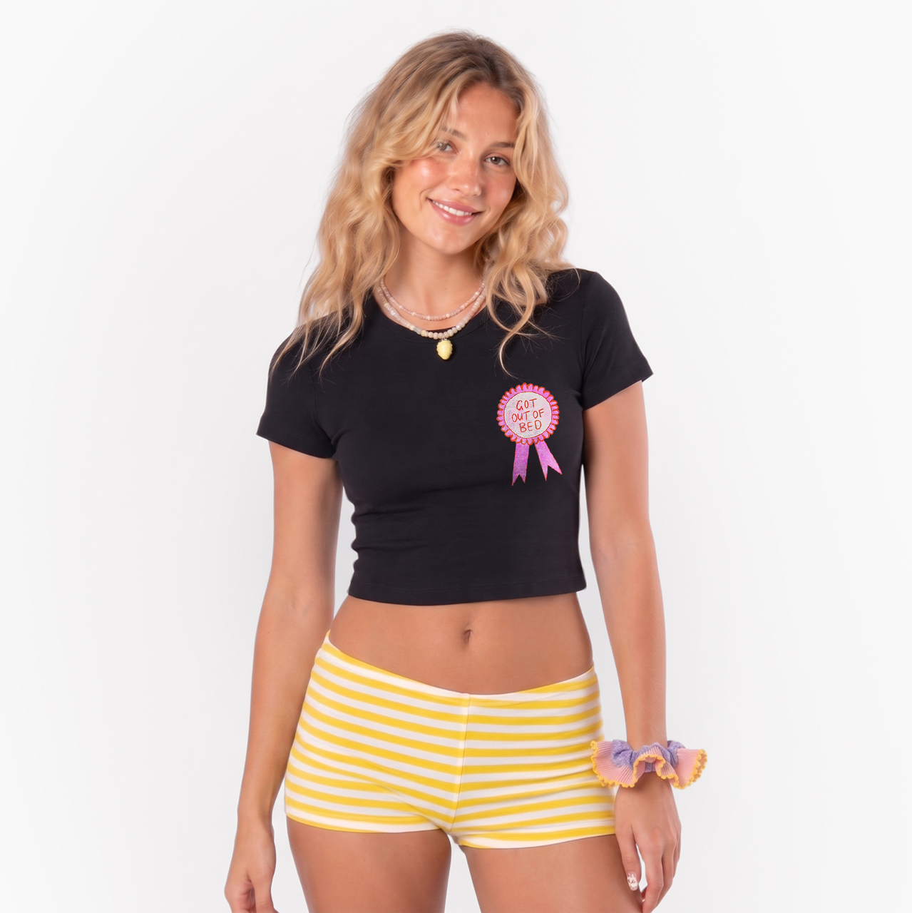 GOT OUT OF BED Baby Tee